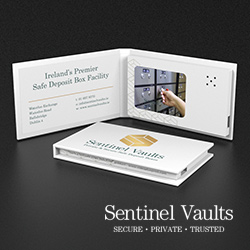 Sentinel Vaults Video Business Card