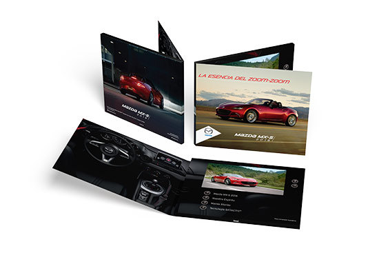 Mazda Video brochure and Video Brochures for corprate video presentation